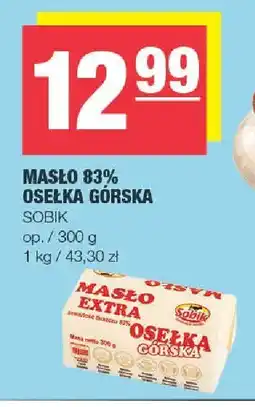 Spar Masło 83% Osełka Górska Sobik oferta