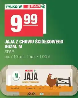 Spar Jaja z chowu ściółkowego rozm. M spar oferta