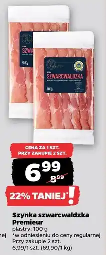 Netto Szynka szwarcwaldzka Premieur oferta