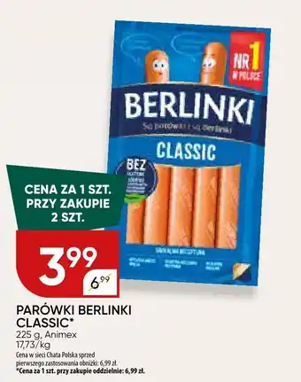 Parówki BERLINKI CLASSIC