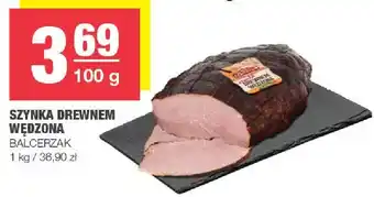 Spar Szynka drewnem wędzona BALCERZAK oferta