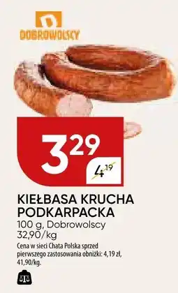 Chata Polska Kiełbasa krucha podkarpacka oferta
