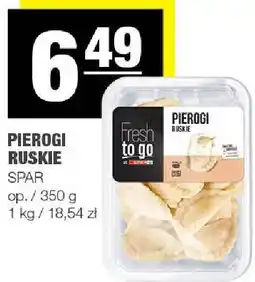 Spar Pierogi ruskie SPAR Fresh to go oferta