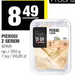 Spar Pierogi z serem SPAR Fresh to go oferta