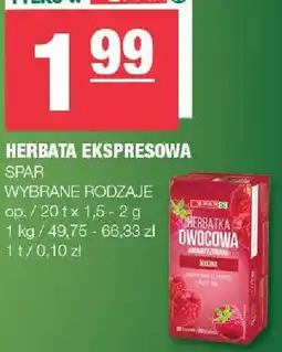 Spar Herbata ekspresowa SPAR oferta