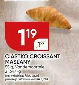 Chata Polska Ciastko croissant maślany Vandemoortele oferta