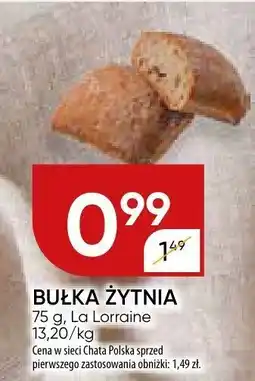 Chata Polska Bułka żytnia La Lorraine oferta