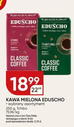 Chata Polska Kawa mielona Eduscho Classic Coffee oferta
