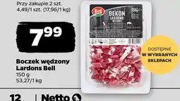 Netto Bekon wędzony Lardons oferta