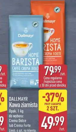 ALDI Kawa ziarnista Dallmayr oferta