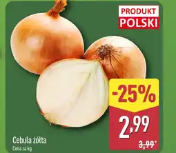 ALDI Cebula Polski oferta