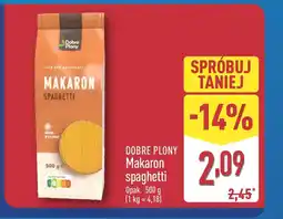 ALDI Spaghetti Dobre plony oferta