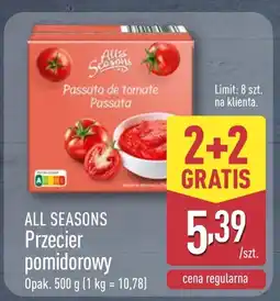 ALDI Przecier pomidorowy Passata oferta