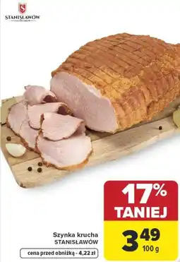 Carrefour Market Szynka krucha STANISŁAWÓW oferta