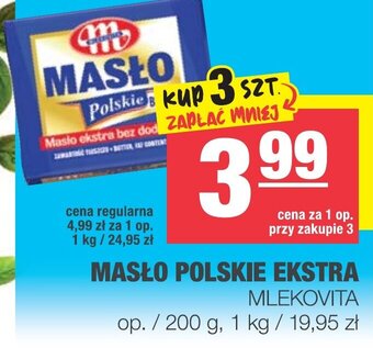 Spar Masło Polskie Ekstra 200g oferta
