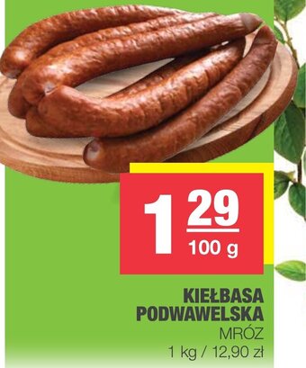 Spar Kiełbasa podwawelska 100g oferta