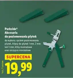 Lidl Parkside Akcesoria do poziomowania płytek oferta