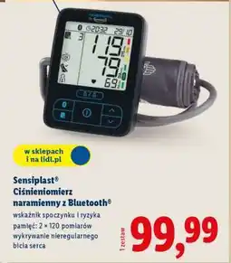 Lidl Sensiplast Ciśnieniomierz naramienny z Bluetooth oferta