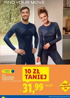 Crivit Koszulka funkcyjna damska lub męska