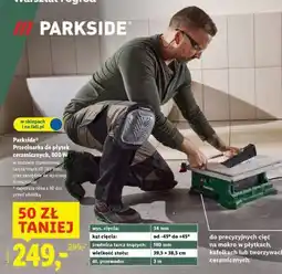 Lidl Parkside Przecinarka do płytek ceramicznych, 800 W oferta