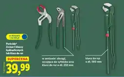 Lidl Parkside Zestaw 3 kluczy hydraulicznych lub klucz do rur oferta