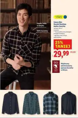Lidl Esmara Men Koszula flanelowa oferta