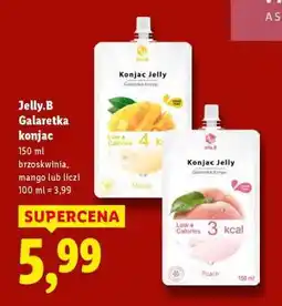 Lidl JELLY. B Galaretka konjac oferta