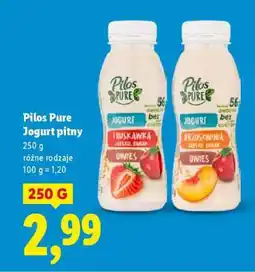 Lidl PILOS PURE Jogurt pitny oferta