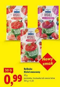 Lidl Belbake Kisiel owocowy oferta