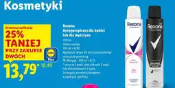 Lidl Rexona Antyperspirant oferta