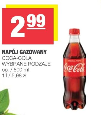 Spar Napój gazowany Coca-Cola 500ml oferta