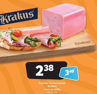 Delfin Szynka konserwowa Krakus 100g oferta