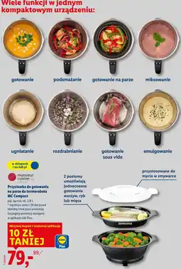 Lidl Przystawka do gotowania na parze do termorobota MC Compact oferta