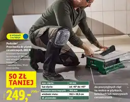 Lidl Przecinarka do płytek ceramicznych Parkside, 800 W oferta