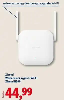 Lidl Wzmacniacz sygnału Wi-Fi Xiaomi N300 oferta