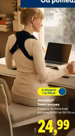 Lidl Trener postawy Sensiplast oferta