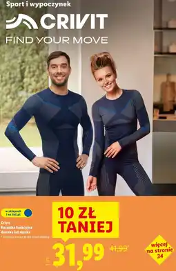 Lidl Koszulka funkcyjna damska lub męska Crivit oferta