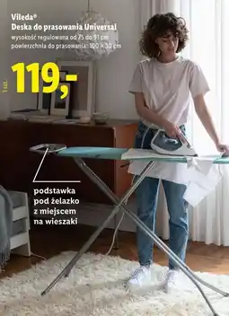 Lidl Deska do prasowania Universal Vileda oferta