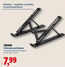 Lidl Podstawka pod laptopa TRONIC oferta