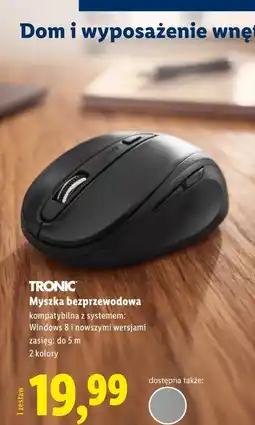Lidl Myszka bezprzewodowa TRONIC oferta