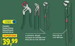 Lidl Zestaw 3 kluczy hydraulicznych lub klucz do rur Parkside oferta