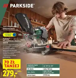 Lidl Piła poprzeczna-ukośnica Parkside, 1500 W oferta