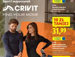 Lidl Koszulka funkcjyjna damska lub męska Crivit oferta