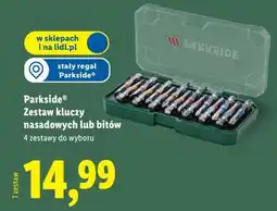 Lidl Zestaw kluczy nasadowych lub bitów Parkside oferta