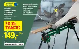 Lidl Stół warsztatowy ze zmiennym podparciem Parkside oferta