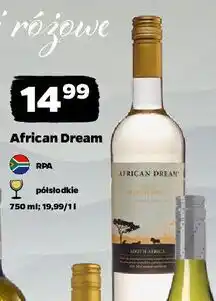 Netto Wino African Dream Medium Sweet oferta