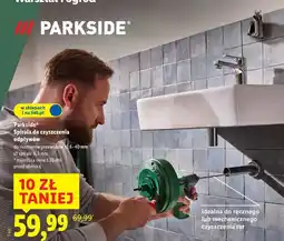 Lidl Spirala do czyszczenia odpływów Parkside oferta