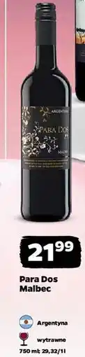 Netto Wino Para Dos Malbec oferta