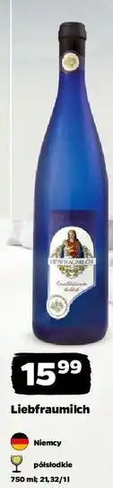 Wino Liebfraumilch Blue