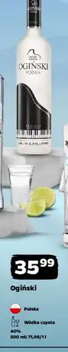 Netto Wódka Ogiński Vodka oferta